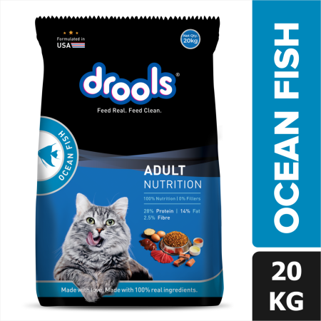 Drools Ocean fish adult Cat Dry Food 7kg
