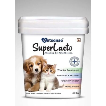Vetsense Super Lacto Weaning Diet 400g