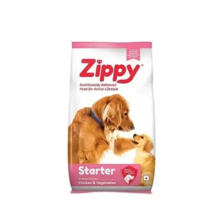 Zippy Starter Dry Dog Food chicken and vegetable 10 kg